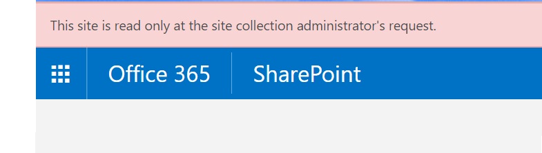 How To Make SharePoint Online Site Collection Read Only Cloud Decoded