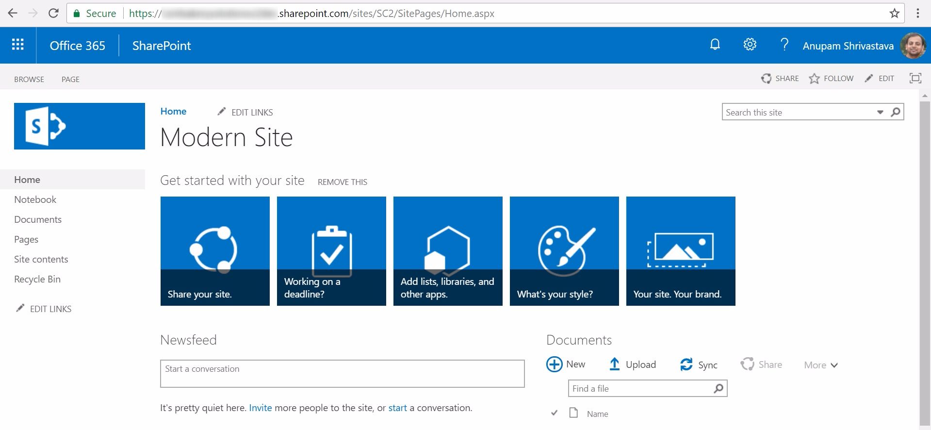 Create Modern Team Sites in SharePoint Online Cloud Decoded