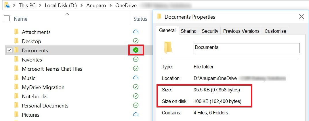 File Disk Space