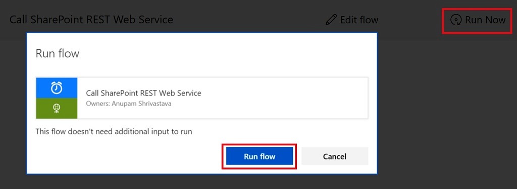 How To Call SharePoint REST WebService From Microsoft Flow - Cloud Decoded