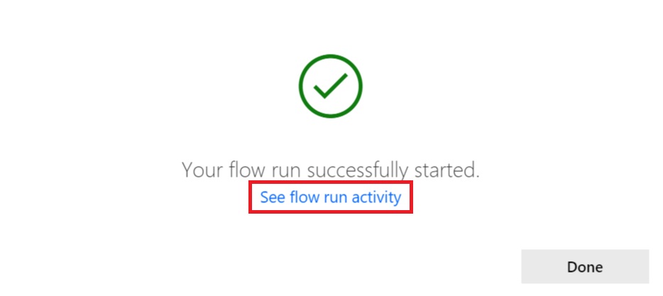 See Flow Run Activity