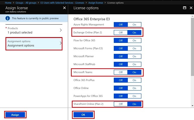 o365 license assignment date