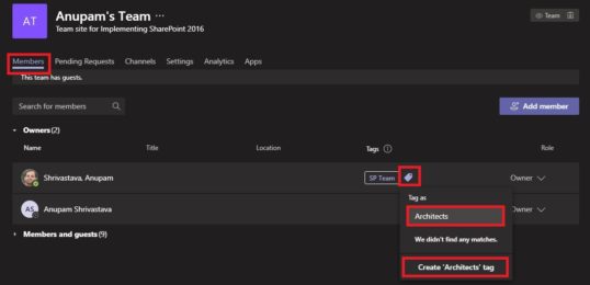 Using Tags in Microsoft Teams - Cloud Decoded