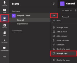 Using Tags in Microsoft Teams - Cloud Decoded